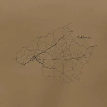 Mallorca - silniční mapa