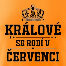 Králové se rodí v červenci