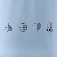 Prší - barvy hracích karet