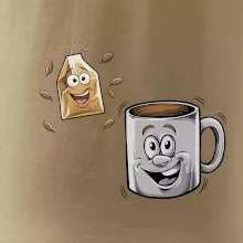 Parové triko - Hrnek a čaj