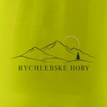 Rychlebské hory minimalistický motiv na výlet