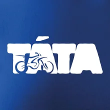Táta nápis - motorka enduro