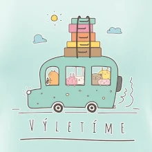 Výletíme obytňák kreslený