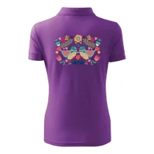 Folklor - dva barevní ptáčci