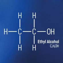 Molekulární struktura Ethanol