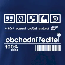 Čárový kód - Obchodní ředitel