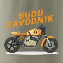 Budu závodník  žlutý cafe racer