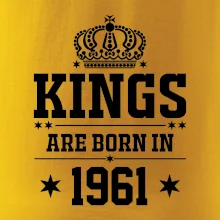 Kings are born in 1961