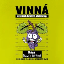 Vinná réva odsouzena Tramín červený