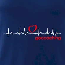 Moje srdce bije pro Geocaching -text