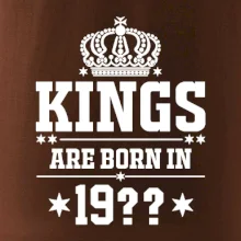 Kings are born in vlastní ročník