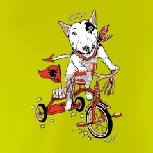 Bull terier anděl (Pecka design)