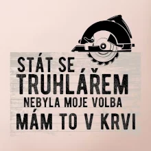 Stát se truhlářem nebyla moje volba