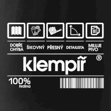 Čárový kód - klempíř