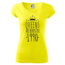 Queens are born in 1990