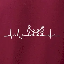 EKG rodina - kluk holka