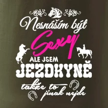 Nesnáším být sexy - jezdkyně