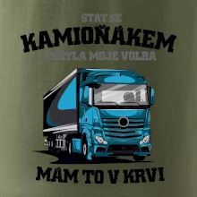 Stát se kamioňákem nebyla moje volba