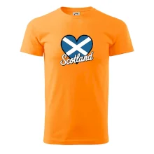 Scotland Srdce s vlajkou Scotland Srdce s vlajkou