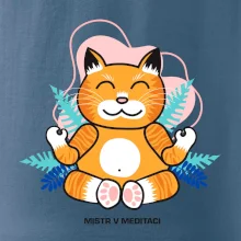 Kočka - mistr v meditaci (Pecka design)