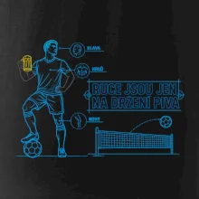 Nohejbal ruce jen na pivo