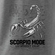 Listopadový štír technický nákres scorpio mode