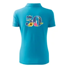 Květinové číslo kreslené - 50