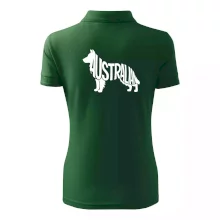 Australský Ovčák - nápis v těle