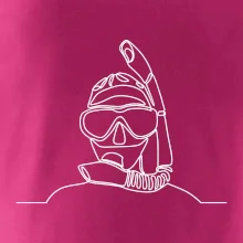 Potápěč jedním tahem