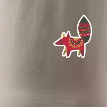 Folklor na prsu liška