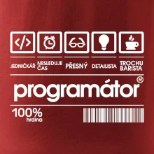 Čárový kód - programátor