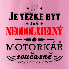 Je těžké být tak neodolatelný - motorkář