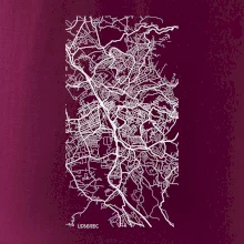 Mapy měst černobílé  Liberec