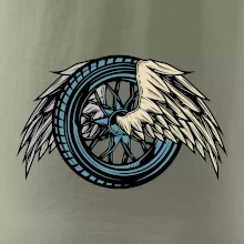 Moto kolo s křídly