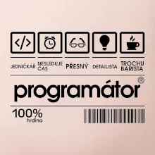 Čárový kód - programátor