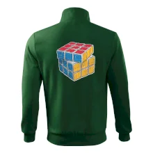 Rubikova kostka kreslená