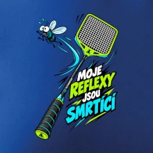 Badminton smrtící reflexy