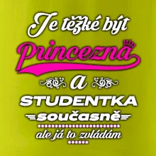 Je těžké být princezna - studentka