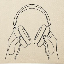 Sluchátka  jedním tahem