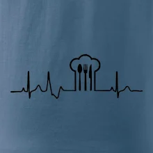 EKG kuchař čepice a příbory