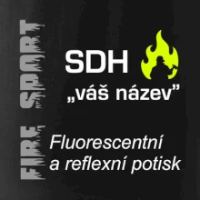 SDH Váš název - FLUO + Reflexní potisk