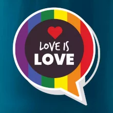 Love is love bublina