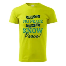 No God no peace, know god know peace