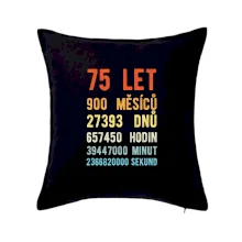 Narozeniny 75 přepočet času