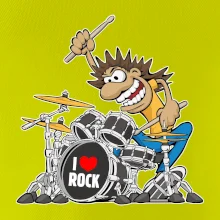 I love rock bubeník