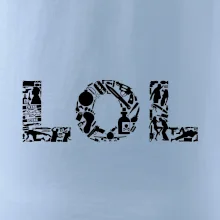 LOL nápis