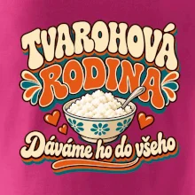 Tvarohová rodina dává tvaroh do všeho