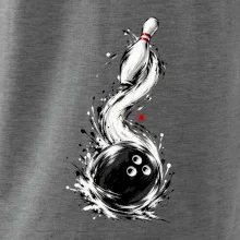 Bowling japonská štětcová malba