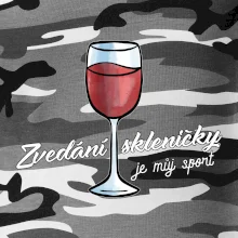 Zvedání skleničky je můj sport