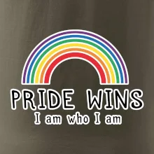 Pride wins i am who i am